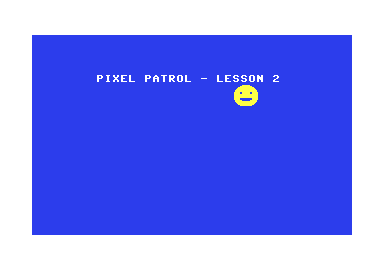 Screenshot of completed lesson