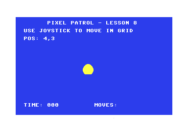 Screenshot of completed lesson